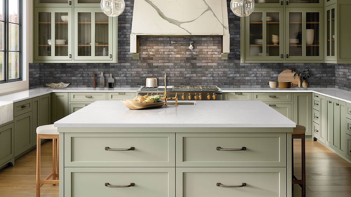 BRICKSTONE CHARCOAL 2X10 BRICK TILE