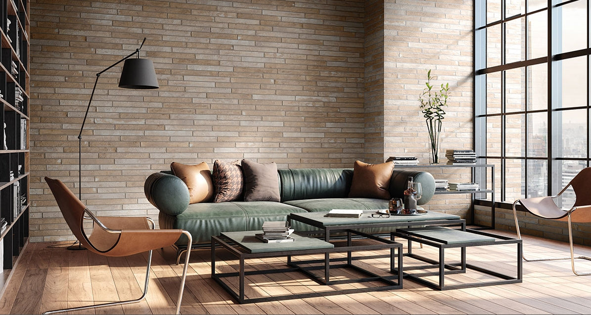 Brickstone Ivory Brick Tile