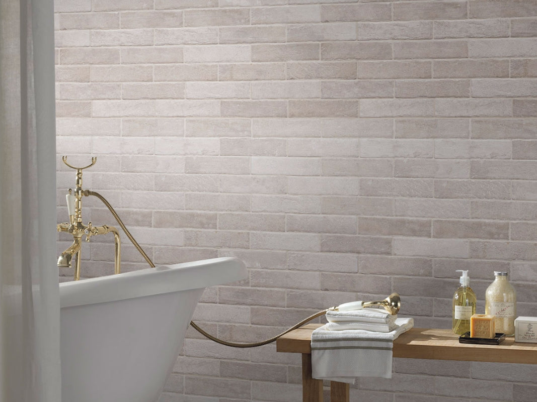 Brickstone Ivory Brick Tile