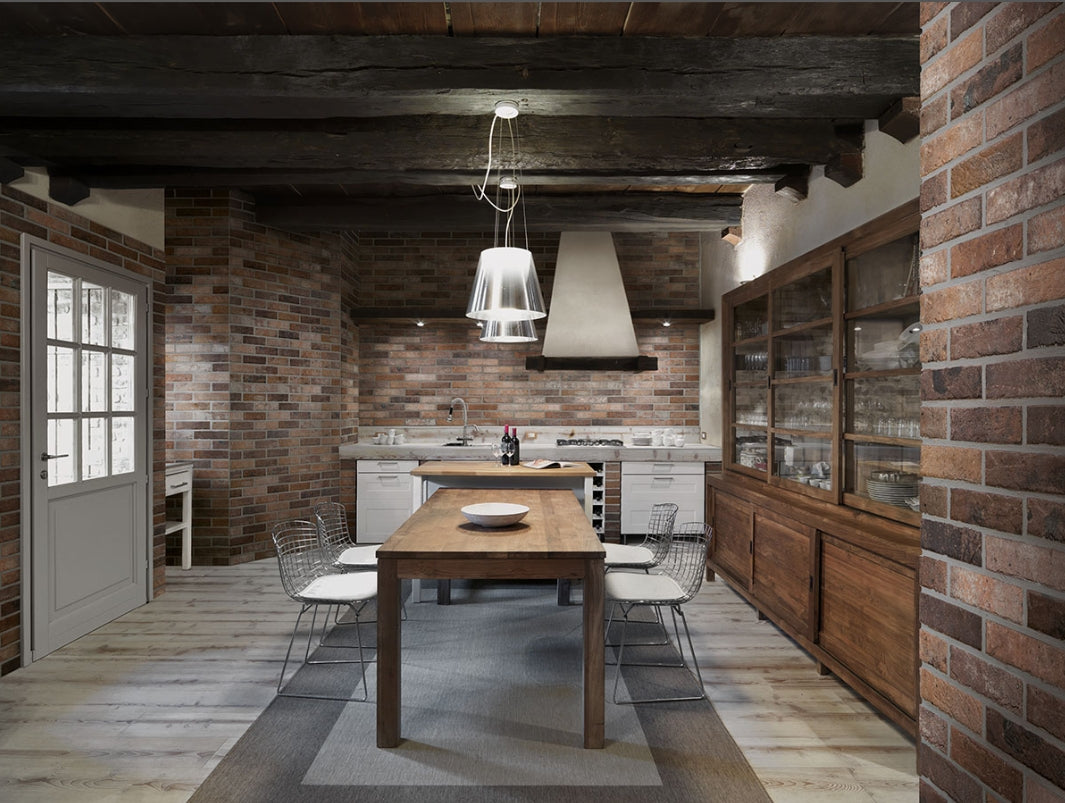 Brickstone Red Brick Tile