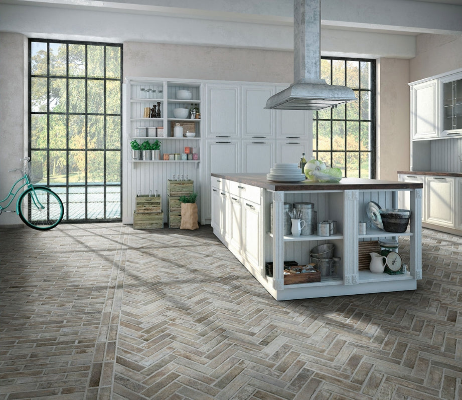 Brickstone Taupe Brick Tile