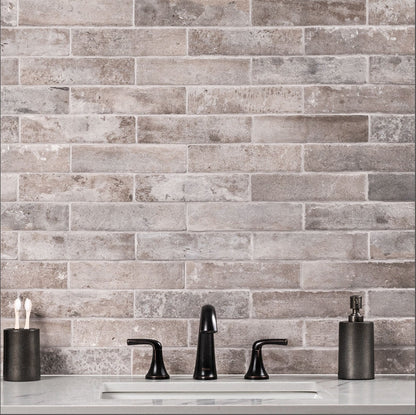 Brickstone Taupe Brick Tile