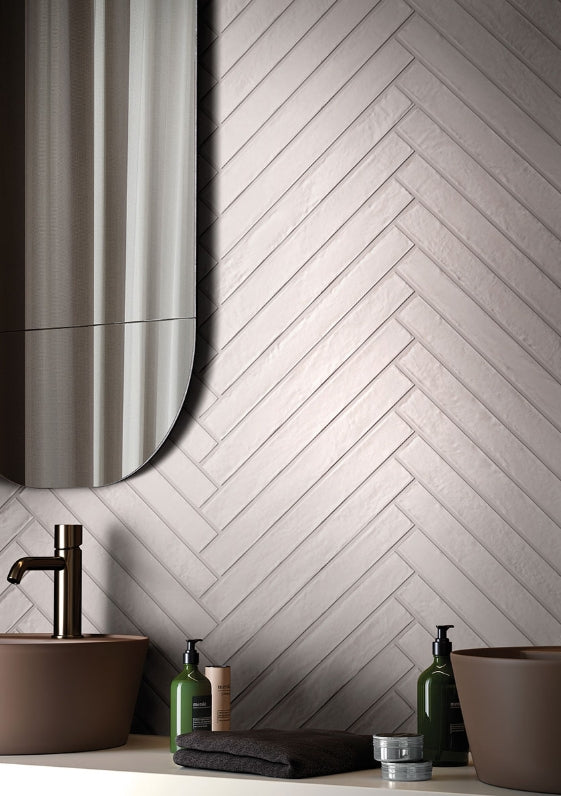 Brickstone White Brick Tile