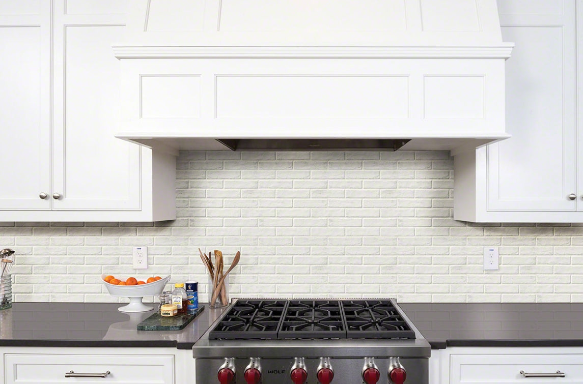 Brickstone White Brick Tile