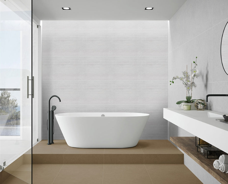 Brickstone White Brick Tile