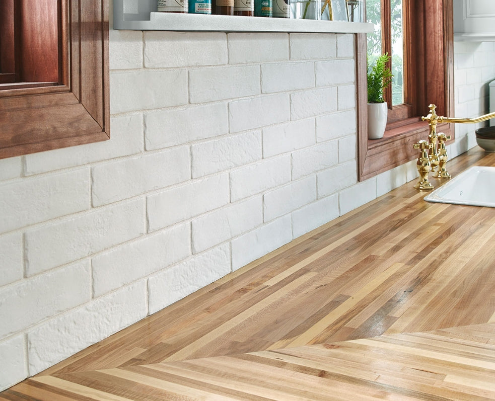 Brickstone White Brick Tile