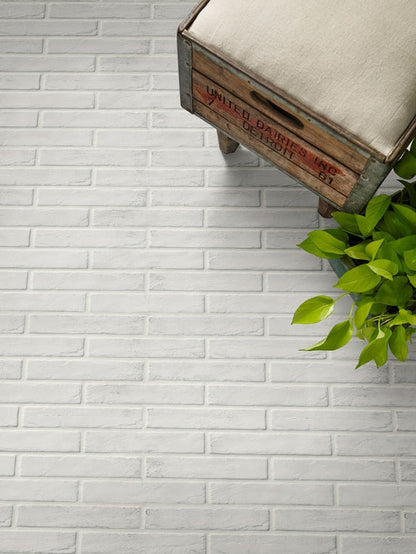 Brickstone White Brick Tile
