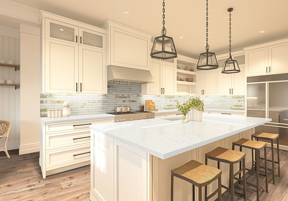 Brickstone Rustique White Brick Tile