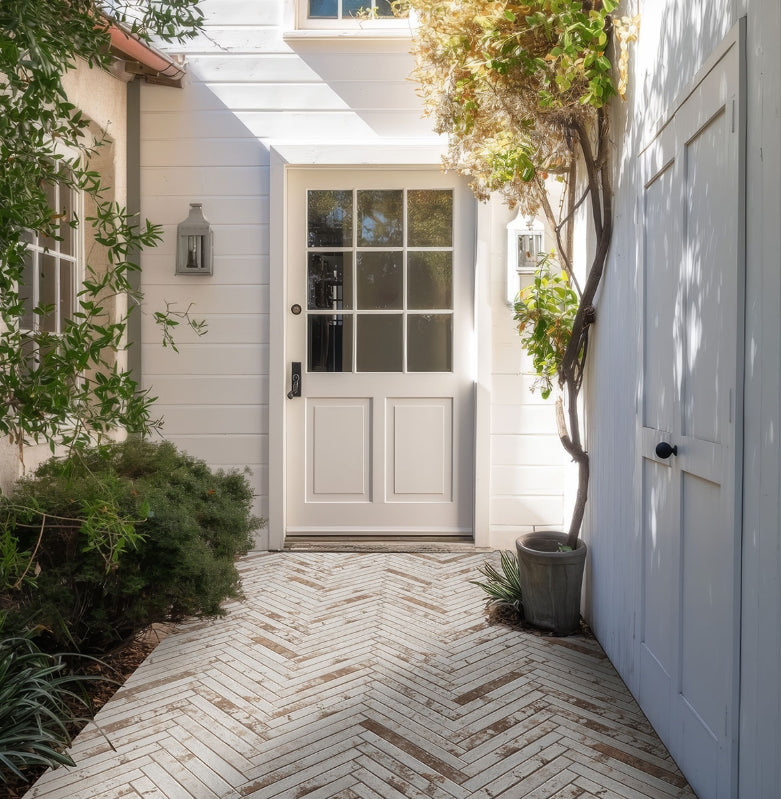 Brickstone Rustique White Brick Tile