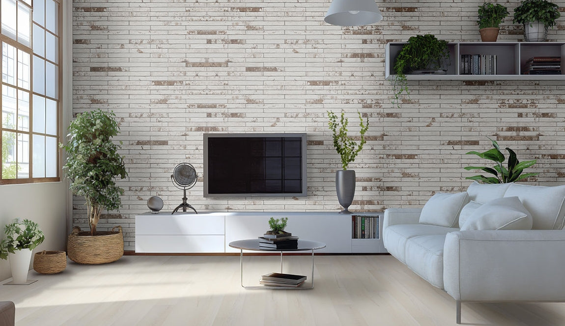 Brickstone Rustique White Brick Tile