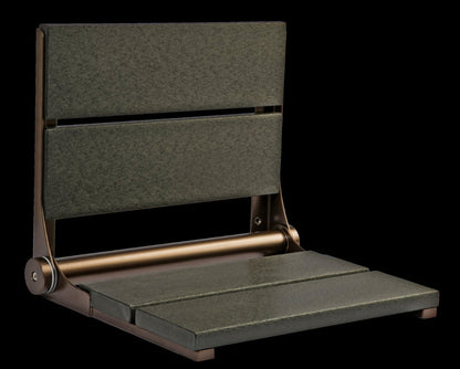 18″ Bilanx Shower Seat in Bronze Finish.