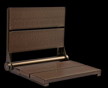 18″ Bilanx Shower Seat in Bronze Finish.