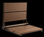 18″ Bilanx Shower Seat in Bronze Finish.