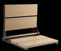 18″ Bilanx Shower Seat in Bronze Finish.