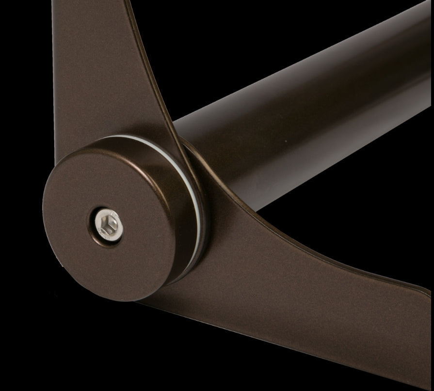 18″ Bilanx Shower Seat in Bronze Finish.
