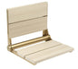 18″ Bilanx Shower Seat in Brushed Gold Finish.