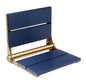 18″ Bilanx Shower Seat in Brushed Gold Finish.