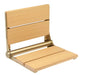 26″ Bilanx Shower Seat in Brushed Gold Finish.