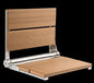 18″ Bilanx Shower Seat in Polished Stainless Finish.