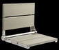 18″ Bilanx Shower Seat in Polished Stainless Finish.