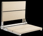 18″ Bilanx Shower Seat in Polished Stainless Finish.