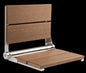 18″ Bilanx Shower Seat in Polished Stainless Finish.