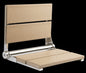18″ Bilanx Shower Seat in Polished Stainless Finish.