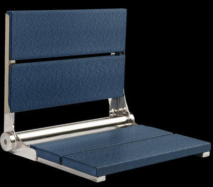 18″ Bilanx Shower Seat in Polished Stainless Finish.