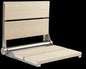 18″ Bilanx Shower Seat in Brushed Stainless Finish.