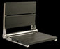 18″ Bilanx Shower Seat in Brushed Stainless Finish.