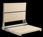 18″ Bilanx Shower Seat in Brushed Stainless Finish.