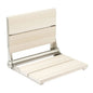 18″ Bilanx Shower Seat in Brushed Stainless Finish.