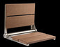 18″ Bilanx Shower Seat in Brushed Stainless Finish.