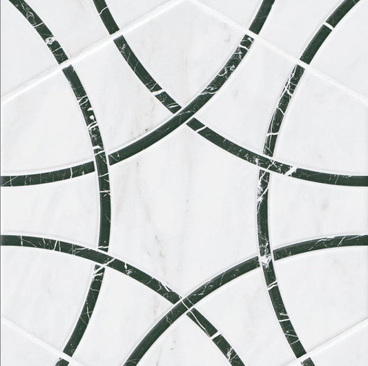 GeoGlam Midnight Porcelain Tile