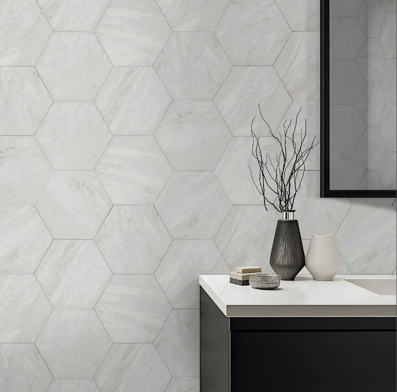 GeoGlam Calacatta Porcelain Tile