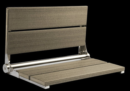 26″ Bilanx Shower Seat in Polished Finish.