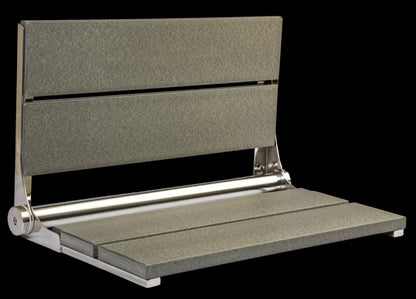 26″ Bilanx Shower Seat in Polished Finish.