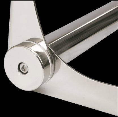26″ Bilanx Shower Seat in Polished Finish.