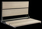 26″ Bilanx Shower Seat in Matte Black Finish.