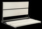 26″ Bilanx Shower Seat in Matte Black Finish.