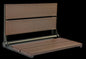 26″ Bilanx Shower Seat in Matte Black Finish.