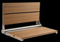 26″ Bilanx Shower Seat in Brushed Finish.