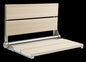 26″ Bilanx Shower Seat in Brushed Finish.