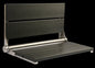 26″ Bilanx Shower Seat in Brushed Finish.