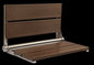 26″ Bilanx Shower Seat in Brushed Finish.