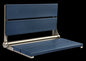26″ Bilanx Shower Seat in Brushed Finish.