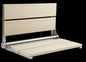 26″ Bilanx Shower Seat in Brushed Finish.