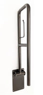 Bronze folding grab bar with TPH