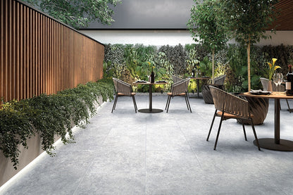 Lunar Silver Porcelain Tile