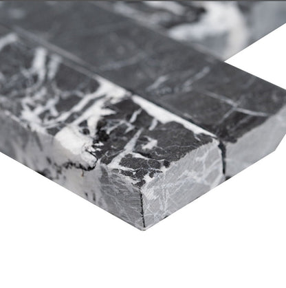 Marquina Nero Stacked Stone – Rockmount™ Collection | Split Face Finish